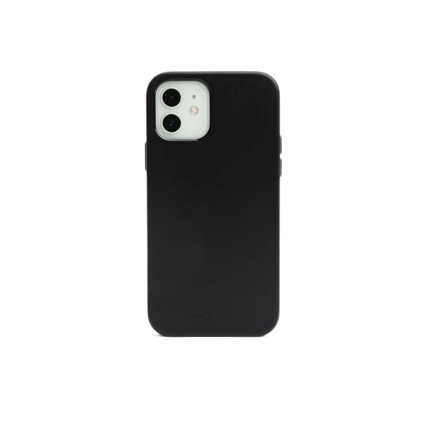 Black 12/12 Pro | leather iphone case