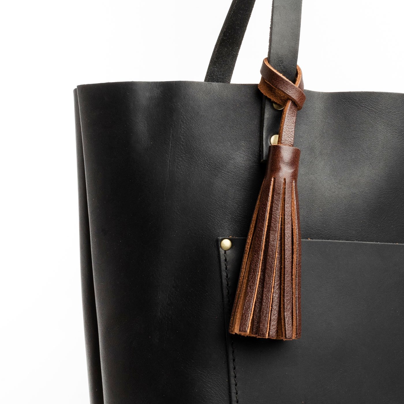 Coldbrew*Classic | Fringed leather tassel with leather loop