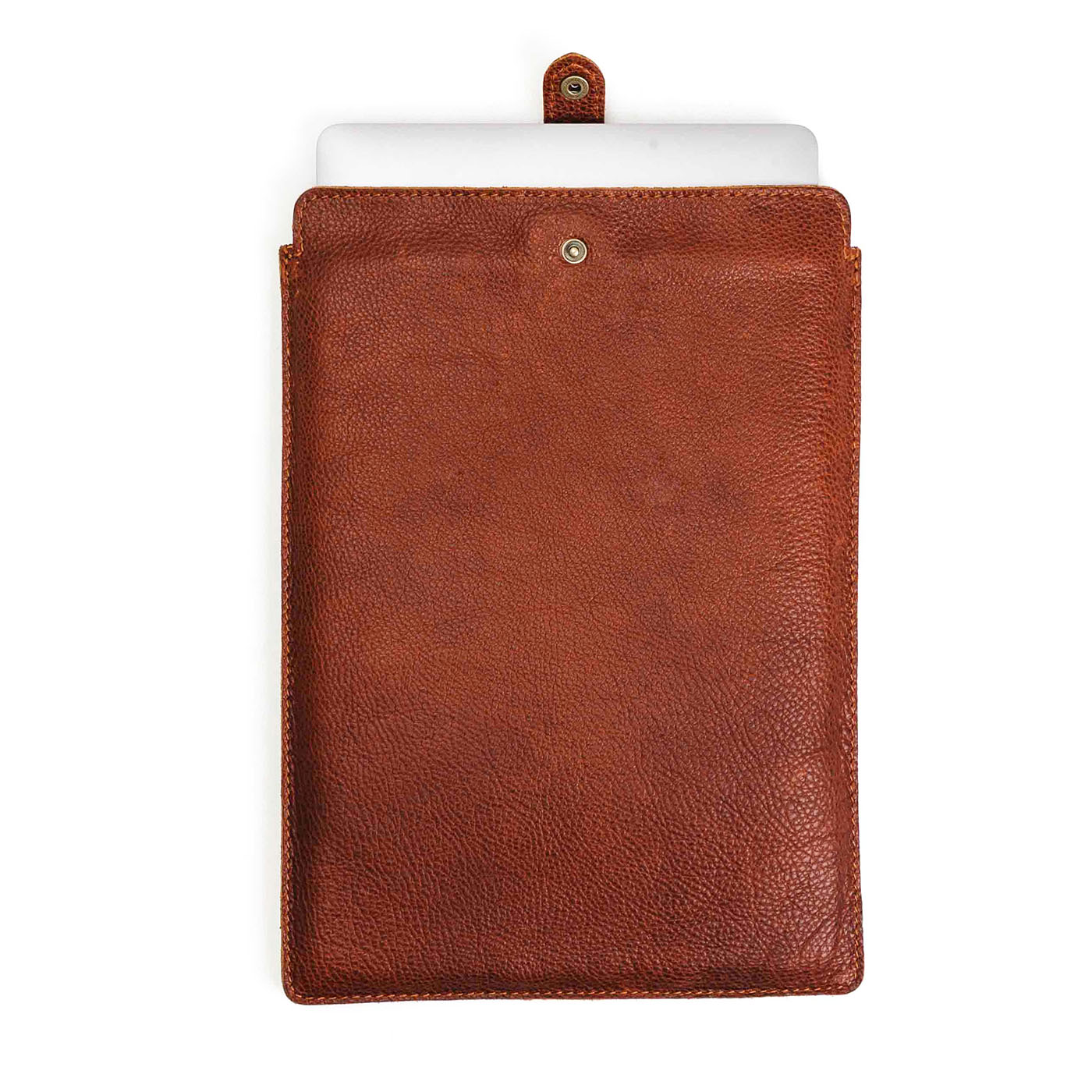 All Color: Nutmeg | top snap laptop sleeve