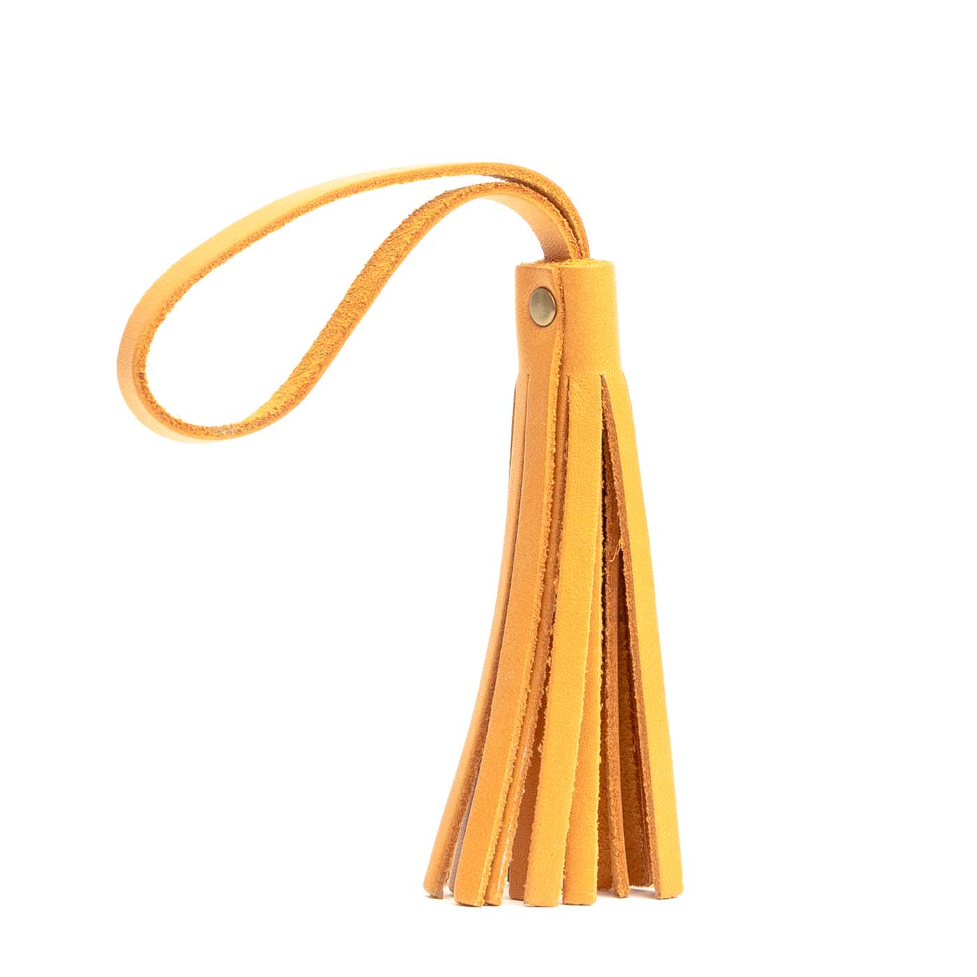 Sunflower Classic | Fringed leather tassel with leather loop